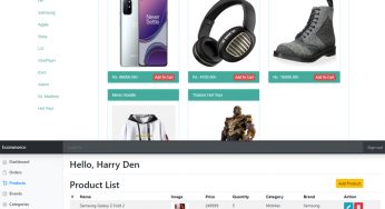 Ecommerce Site in PHP with Source Code