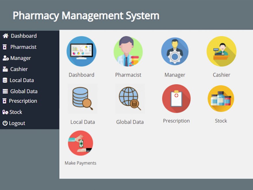 Pharmacy Management System PHP Thumbnail