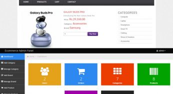 Ecommerce Website in PHP CodeIgniter with Source Code