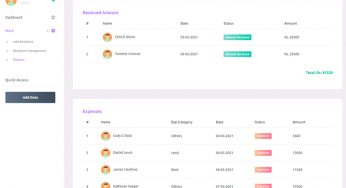 Expense Management System in PHP CodeIgniter with Source Code