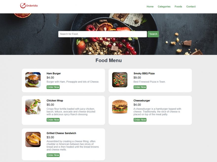 Online Food Ordering System PHP Thumbnail_CodeAstro