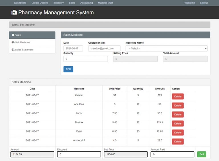 Simple Billing System in PHP with Source Code CodeAstro