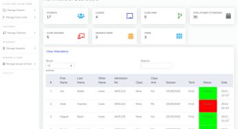 Student Attendance Management System in PHP MySQL with Source Code