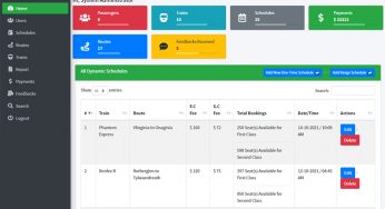 Online Ticket Reservation System in PHP with Source Code