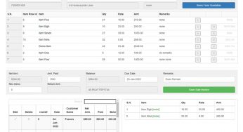 Billing System in PHP CodeIgniter with Source Code