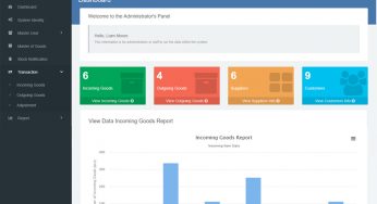 Warehouse Management System in PHP CodeIgniter with Source Code