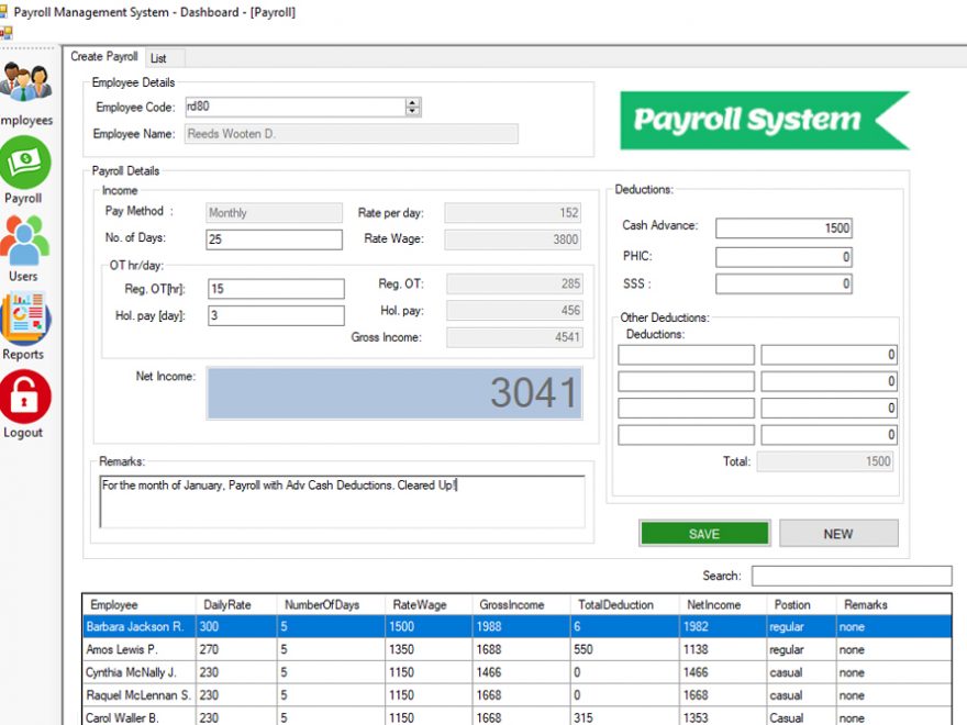 Payroll Management System in C# Thumbnail_CodeAstro