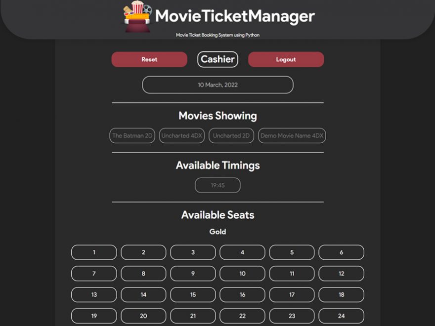 Online Movie Ticket Booking System Python Thumbnail_CodeAstro