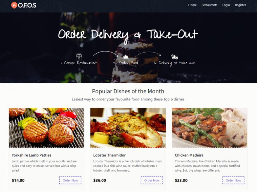 Online Food Ordering System PHP MySQL Thumbnail_CodeAstro