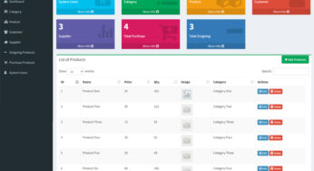 Inventory Management System in PHP Laravel with Source Code