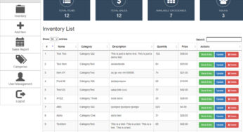 POS and Inventory Management System in PHP CodeIgniter with Source Code